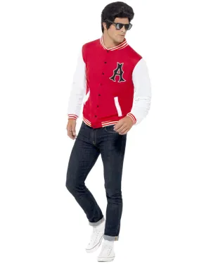 50s College Jock Letterman Mens Jacket