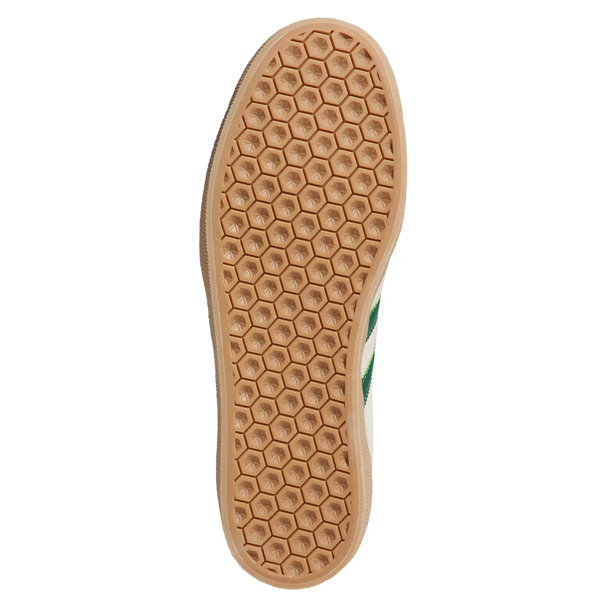 Adidas - Gazelle Adv Shoes White/Green/Gum