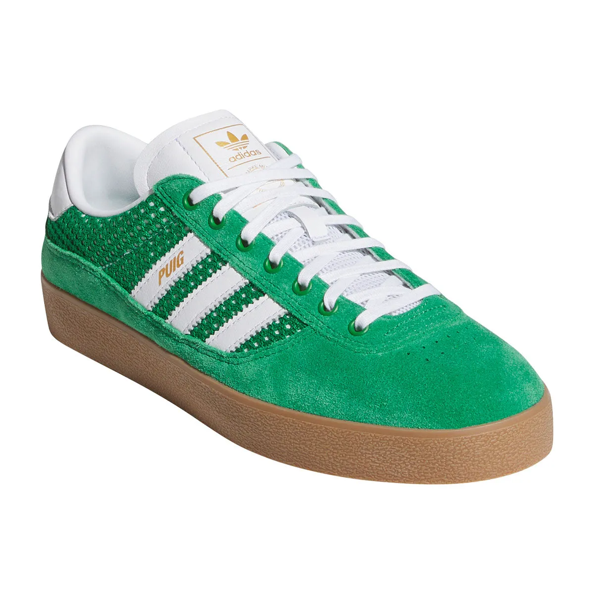 Adidas - Puig Indoor Shoes Green/White/Gum