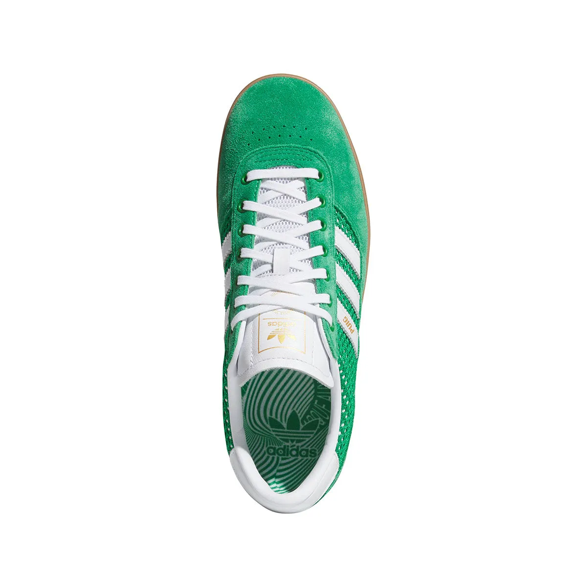 Adidas - Puig Indoor Shoes Green/White/Gum