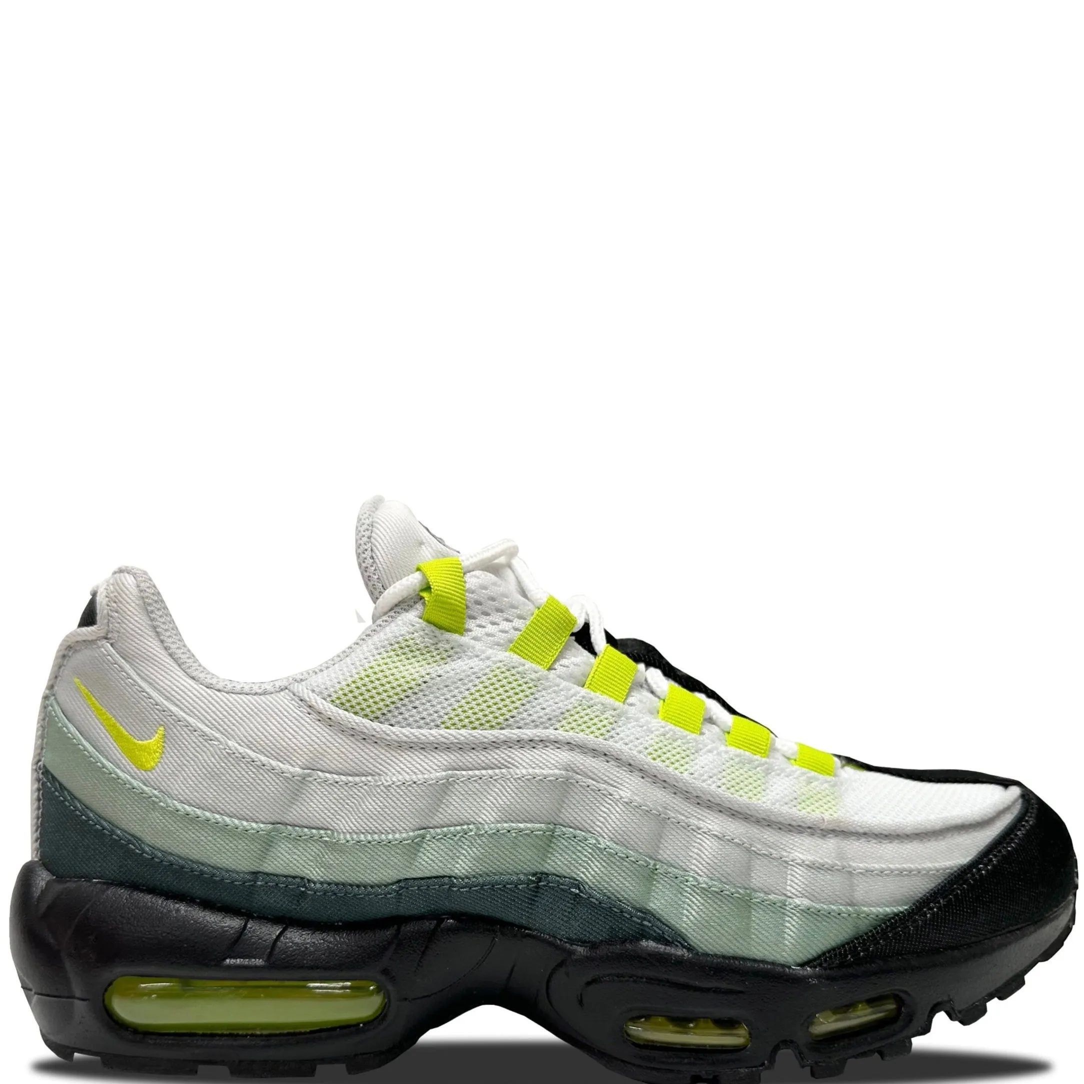 Air Max 95 By You Twill White & Green