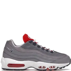 Air Max 95 Grey Navy Crimson