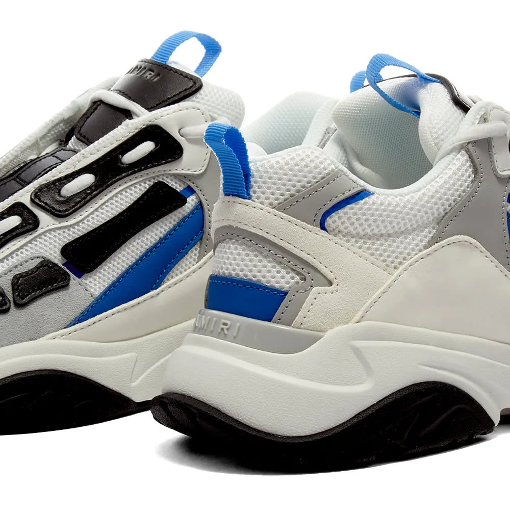 Amiri Blue & White Bone Runners