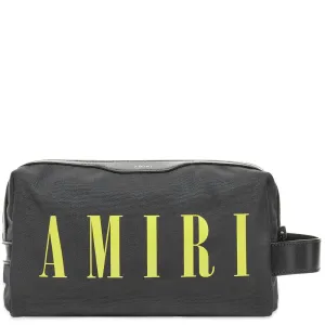 Amiri Logo Nylon Washbag