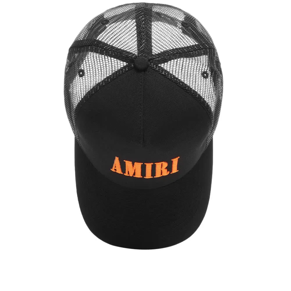 Amiri Logo Trucker Cap