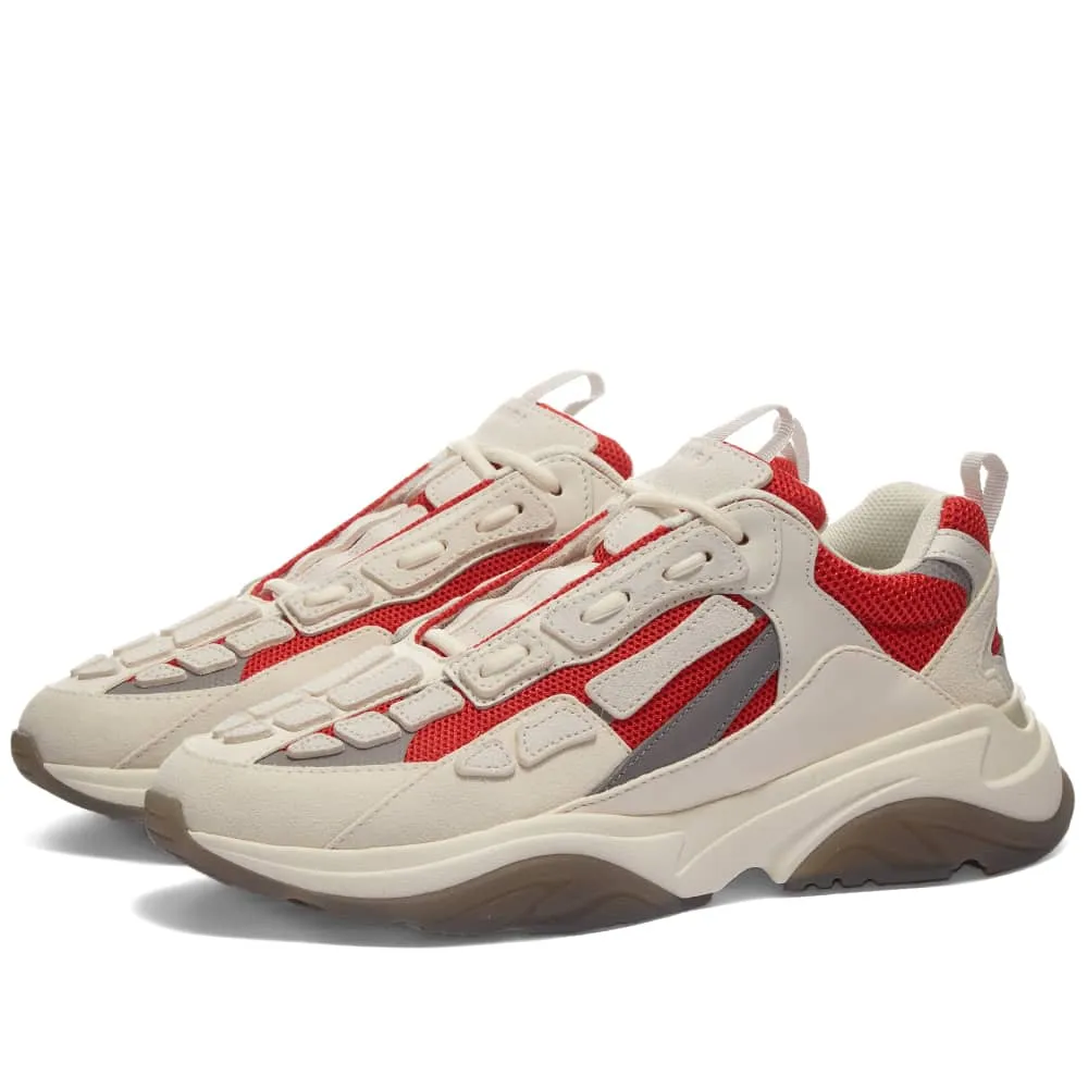 Amiri White Red & Grey Bone Runners