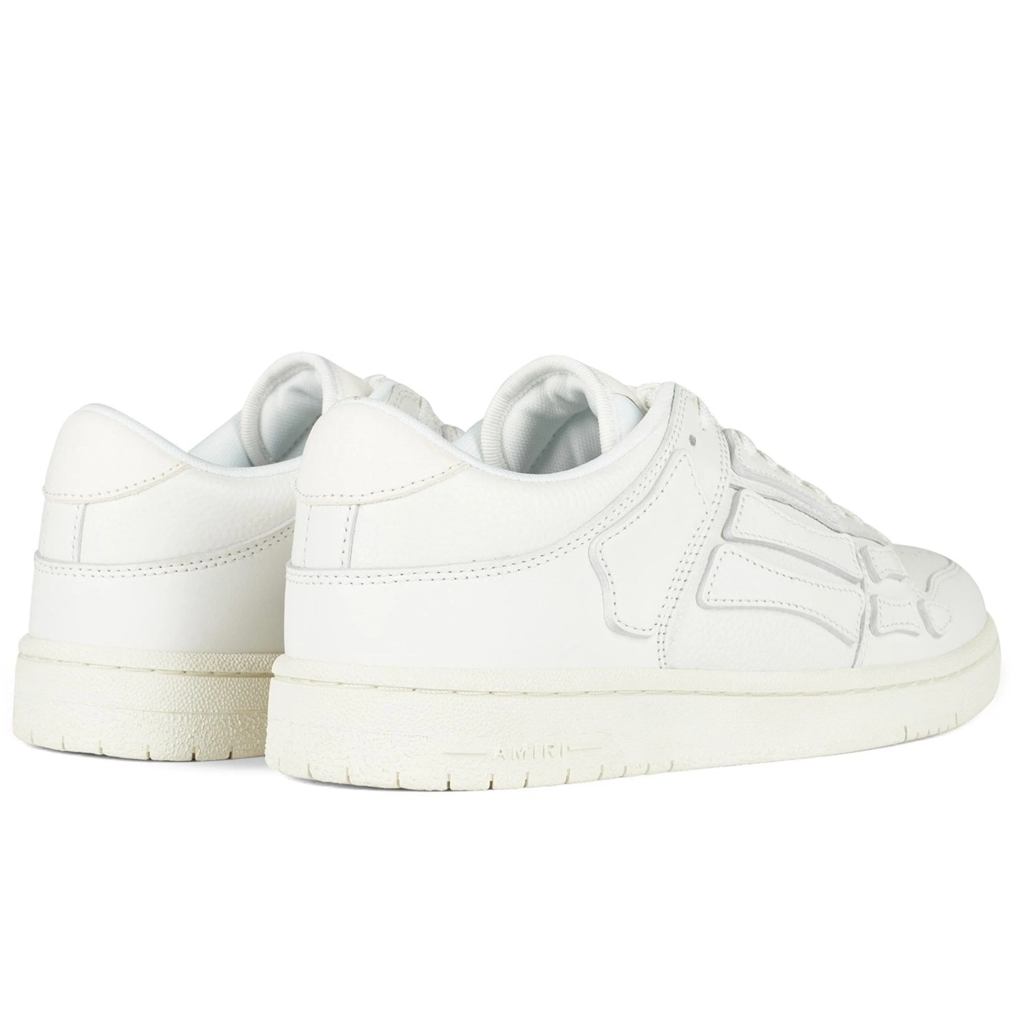 Amiri White Skeleton Low Trainers