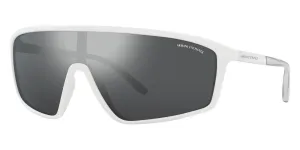Armani Exchange Men's 37mm Matte White Sunglasses
