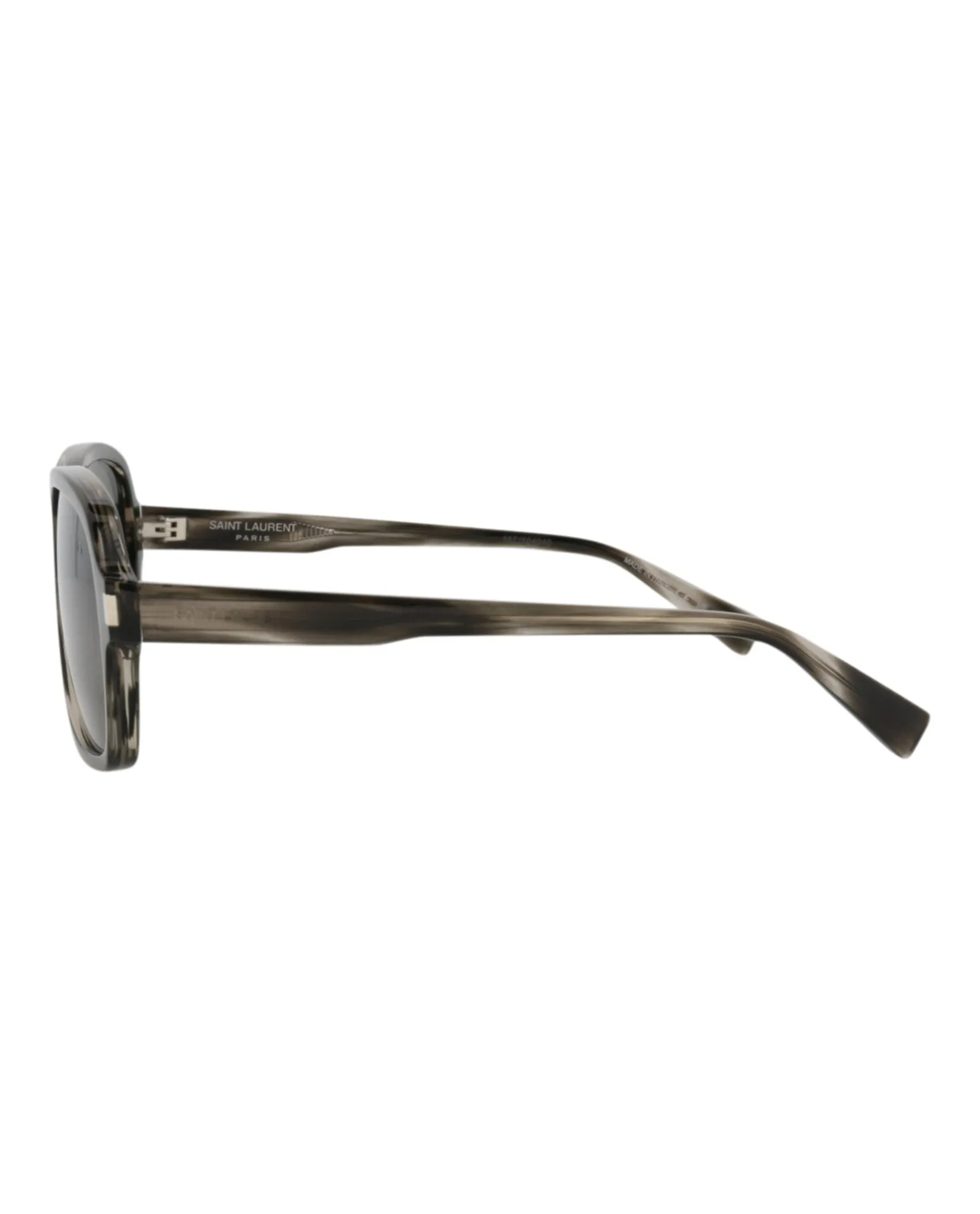 Aviator-Frame Recycled Acetate Sunglasses