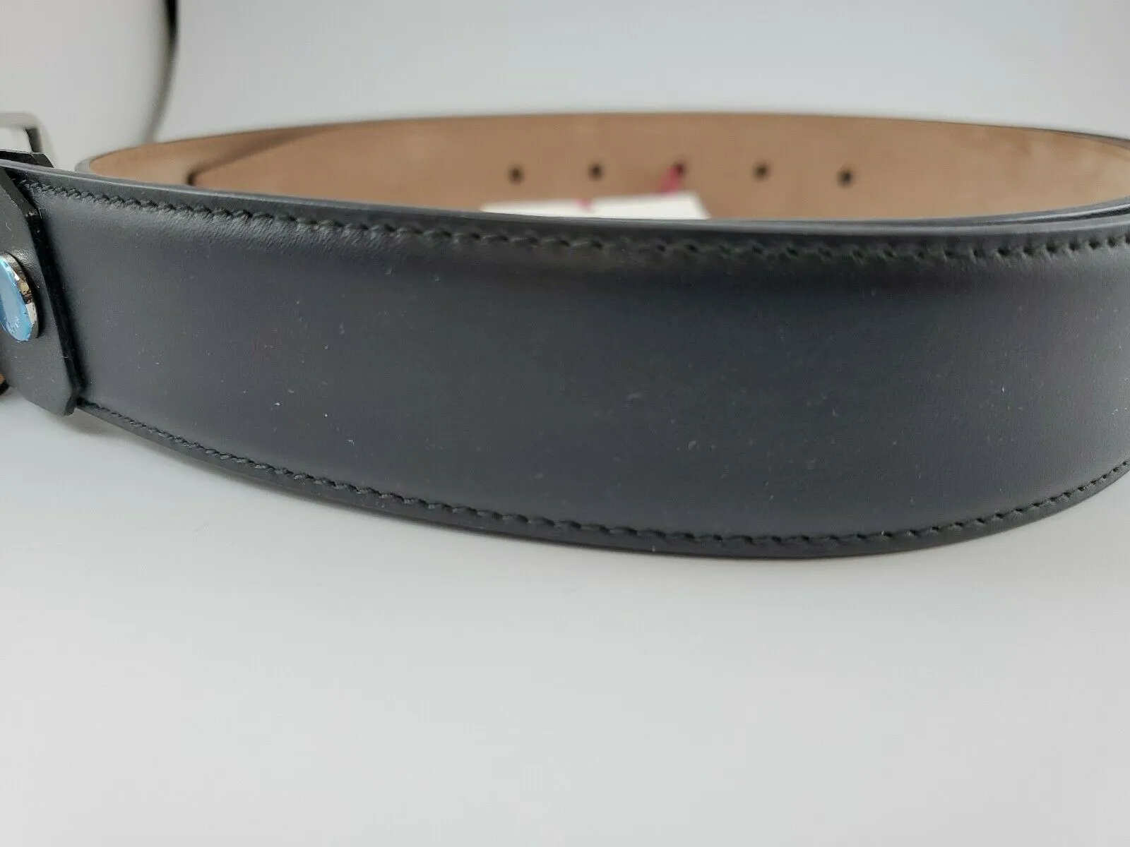 Bally Doylle Men's 6214932 Black Leather 110cm Belt