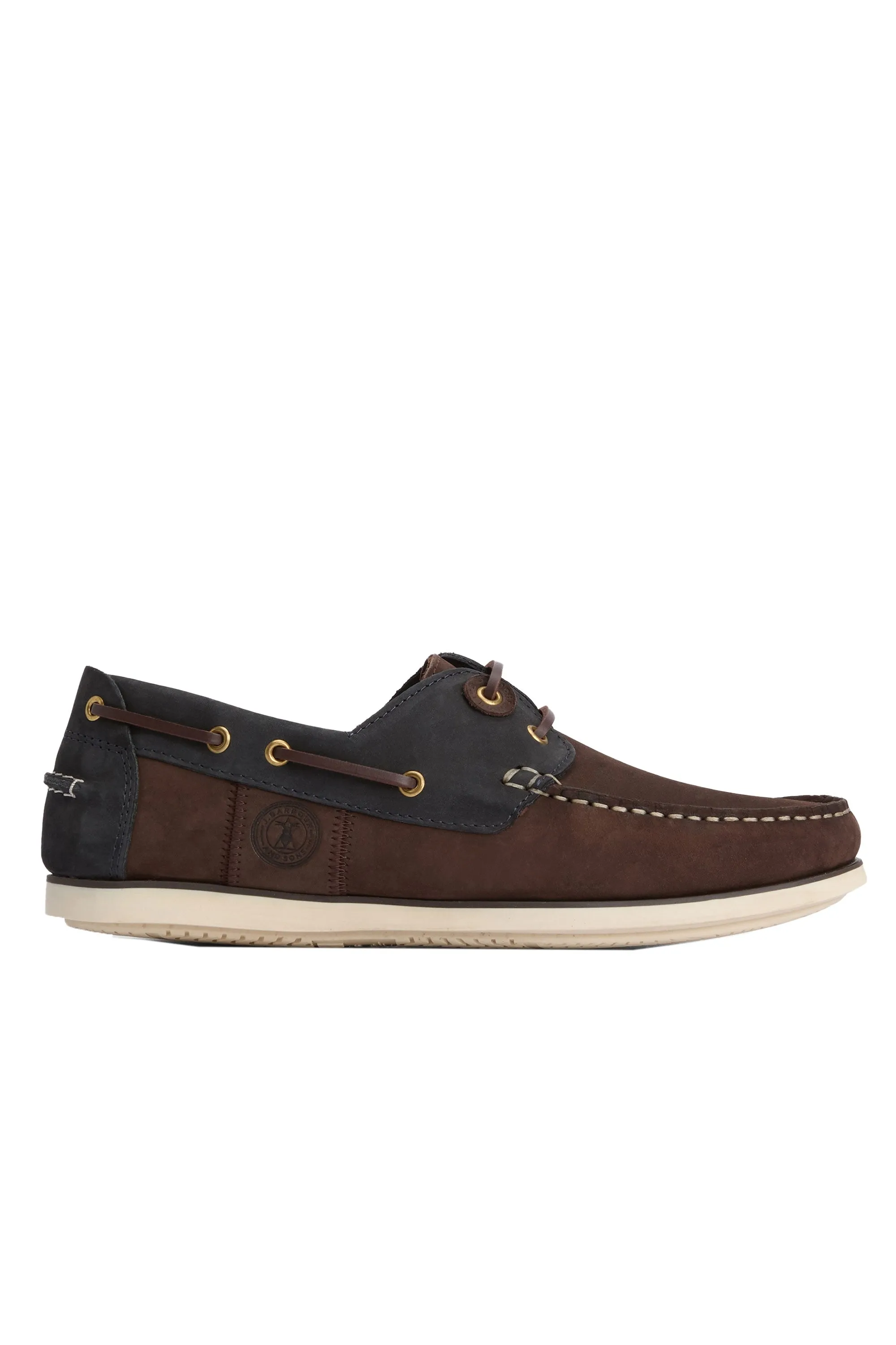 Barbour Wake Boating Shoe Brown/Navy