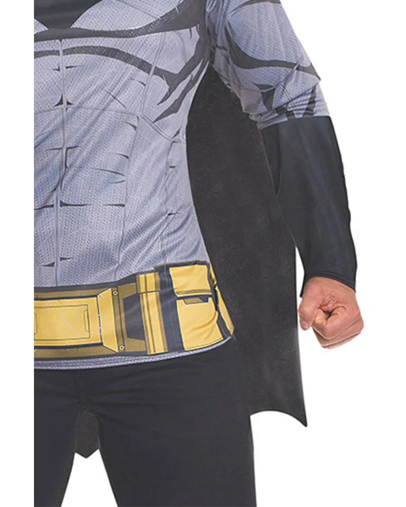 Batman Dawn Of Justice Mens Shirt and Mask Kit