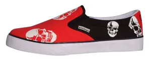 BK British Knights Shoes Classic Slip On Skull