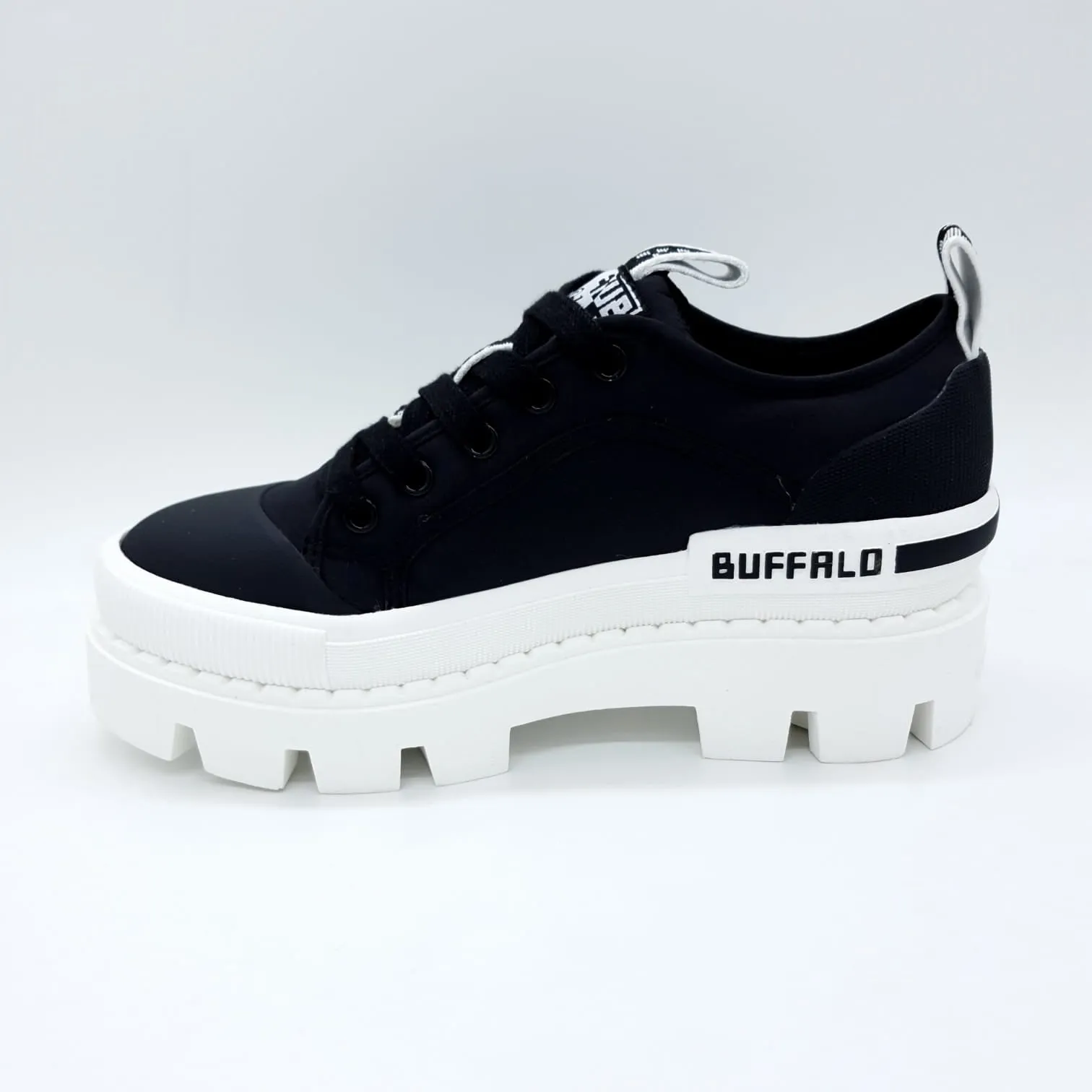 Buffalo Raven Platform Nylon Sneakers