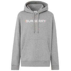 Burberry Grey Logo Hoodie
