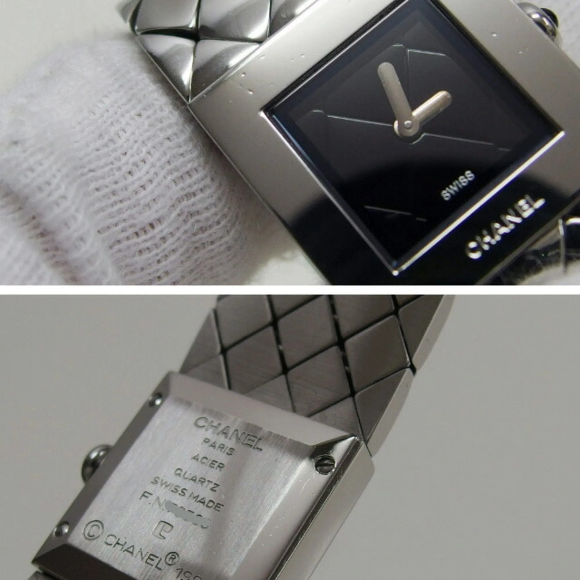 Chanel Stainless Steel Wristwatch (Pre-Owned)