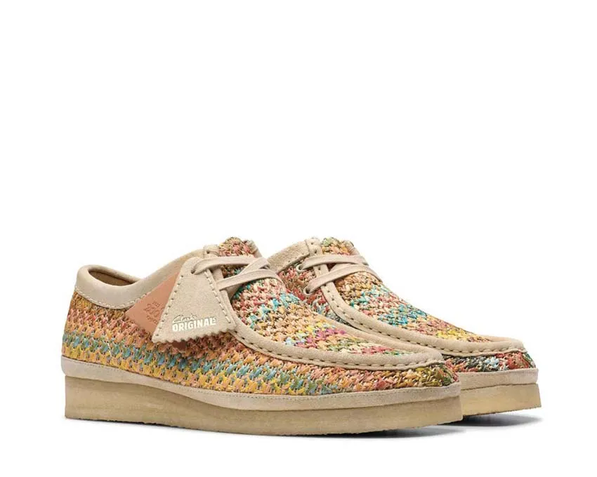 Clarks Wallabee "Multi Raffia"