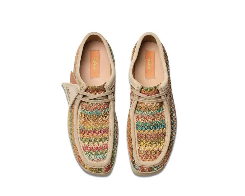 Clarks Wallabee "Multi Raffia"