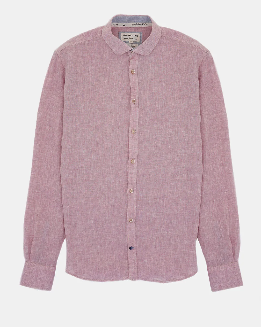 Colours & Sons - Linen Shirt - Grape