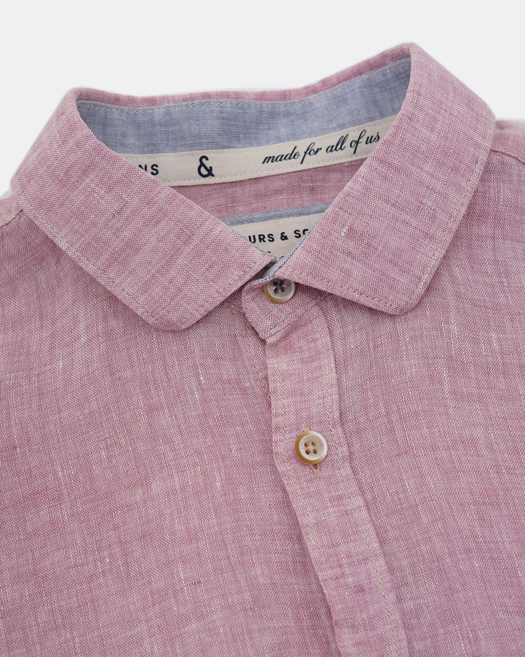 Colours & Sons - Linen Shirt - Grape