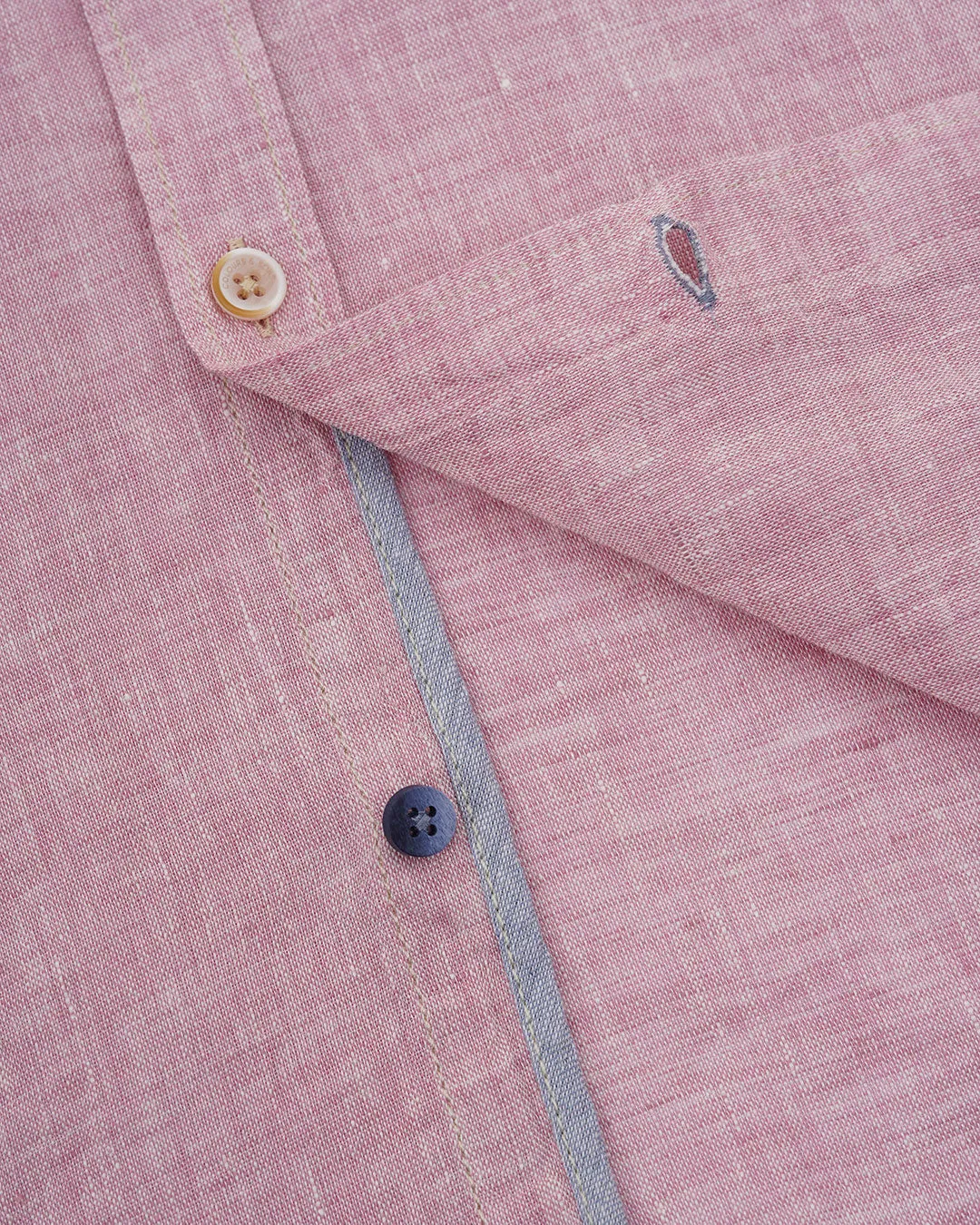 Colours & Sons - Linen Shirt - Grape