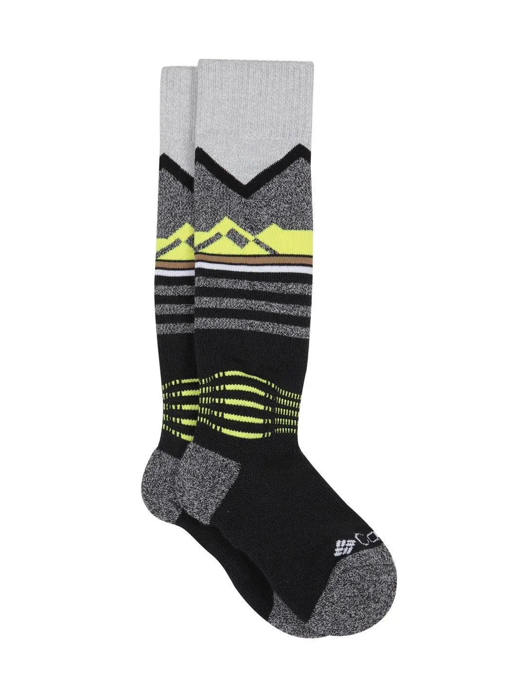 Columbia Unisex Black Thermolite ECO Mountain Ridge OTC Ski Medium Weight (1 Pair) (Non Returnable)