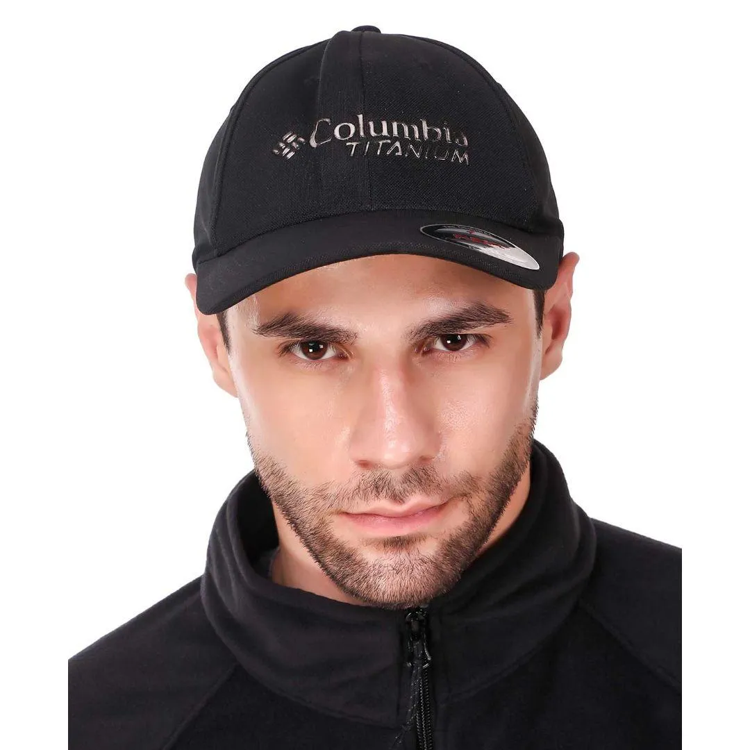 Columbia Unisex Black Titanium Ball Cap