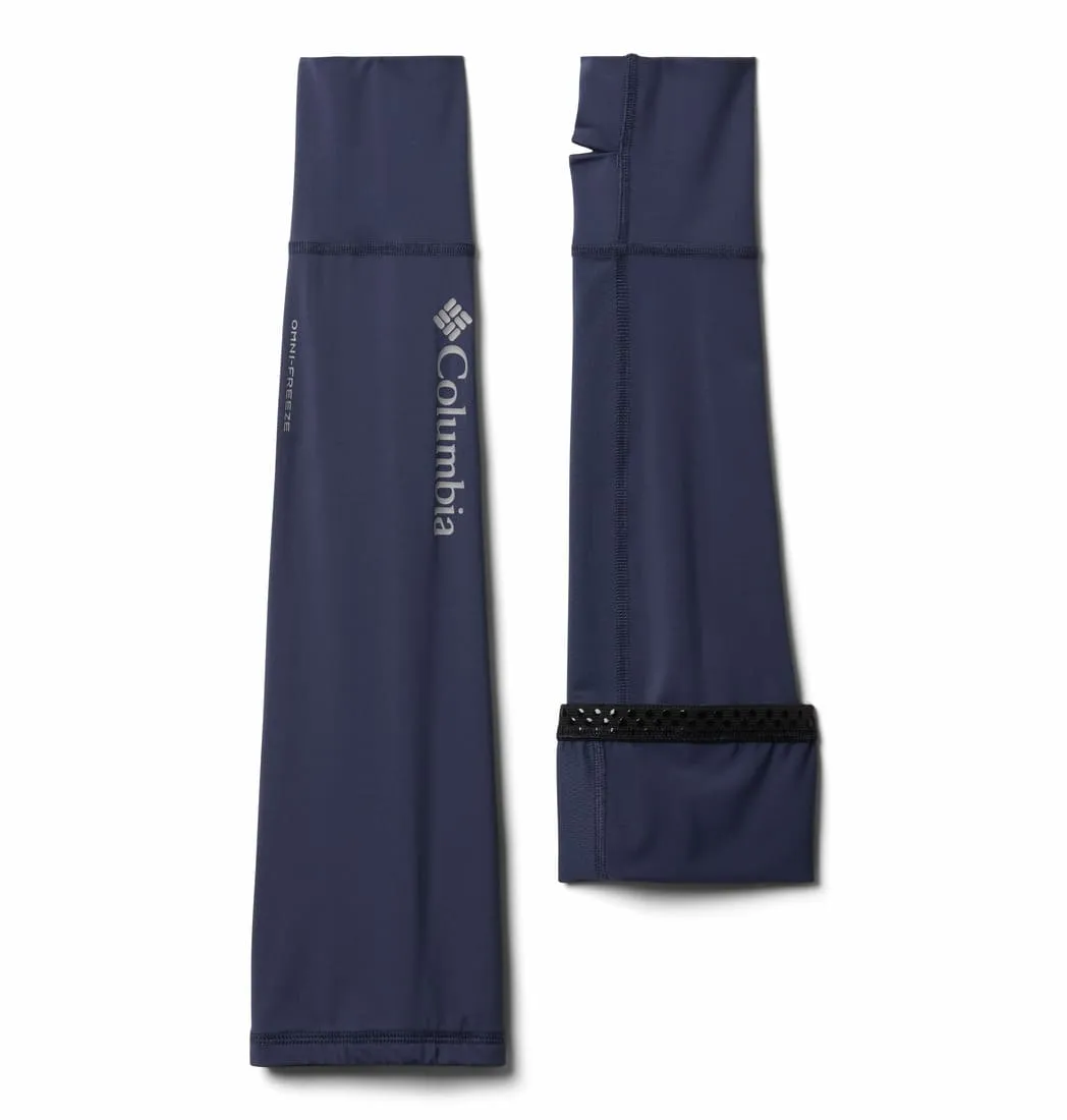 Columbia Unisex Blue Chill River II Arm Sleeves