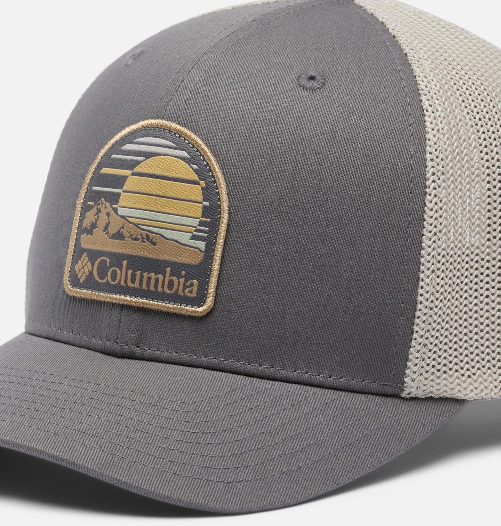 Columbia Unisex Grey Mesh Ball Cap