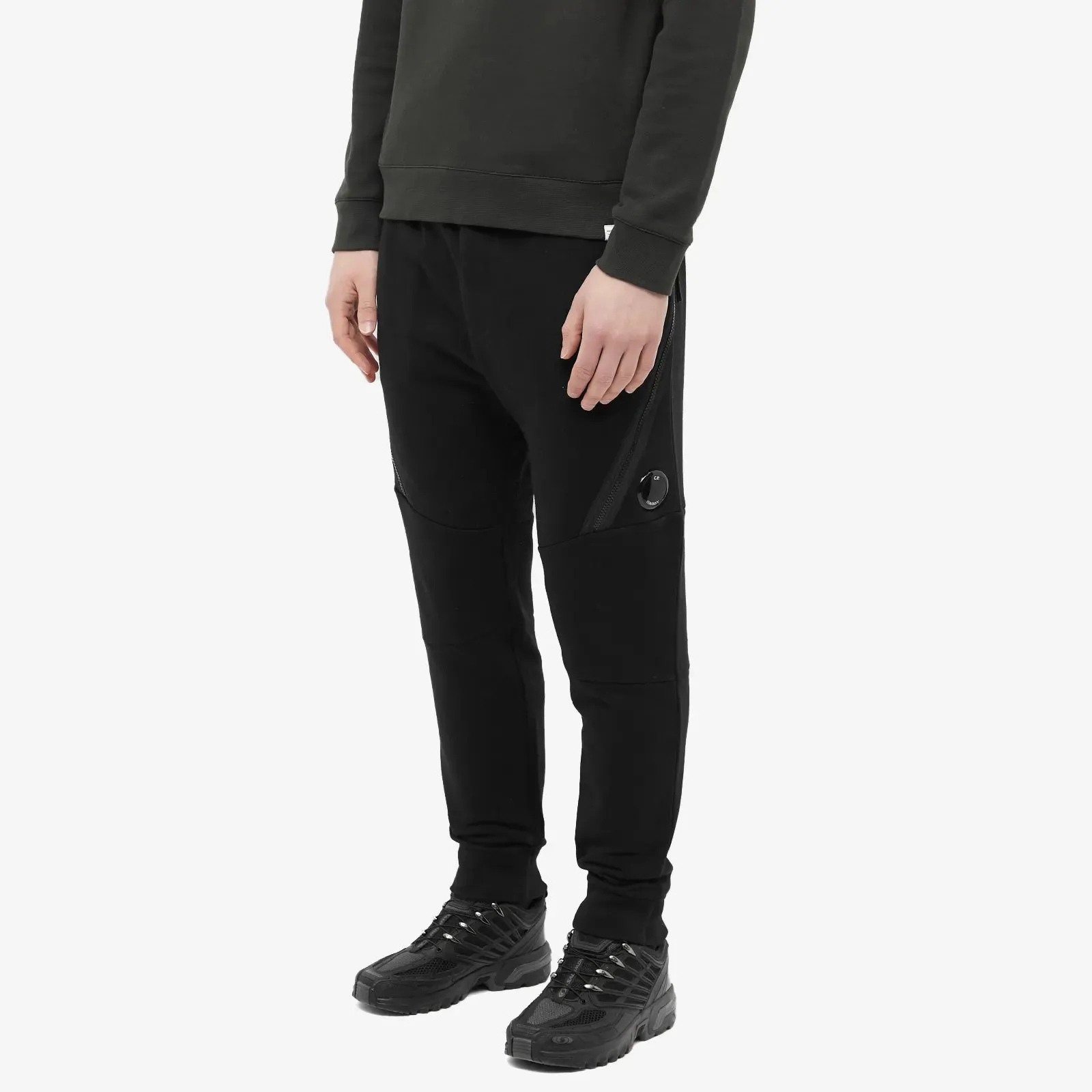 CP Company Black Lens Sweatpants