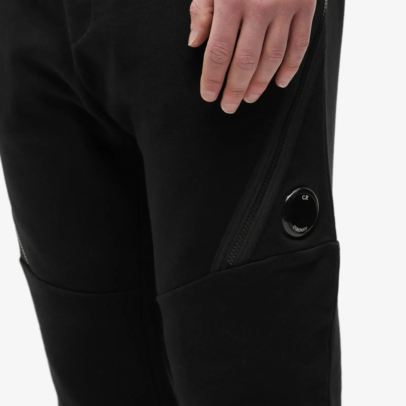 CP Company Black Lens Sweatpants