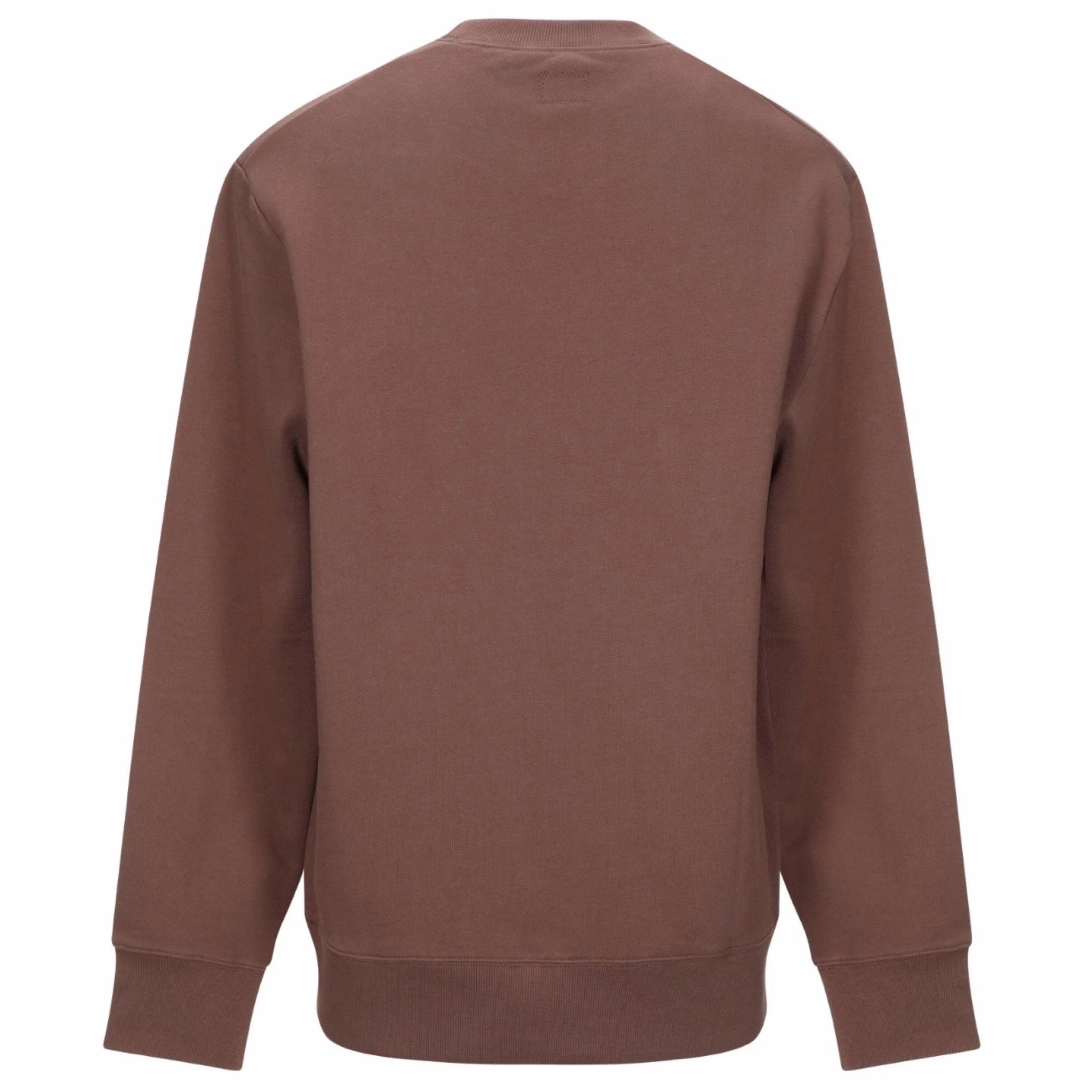 CP Company Brown Embroidered Crewneck