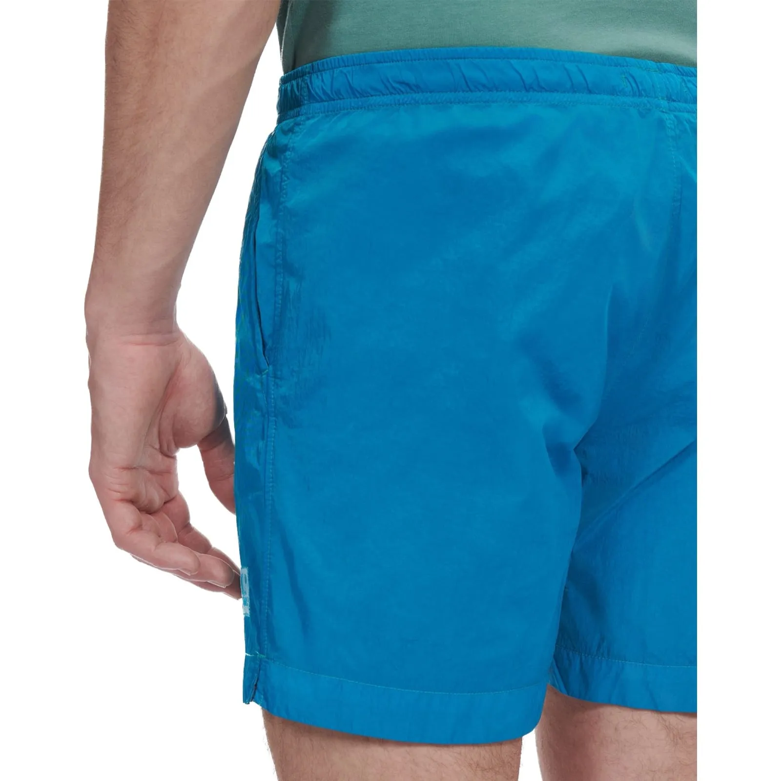 CP Company Chrome-R Stitch Logo Swimshorts