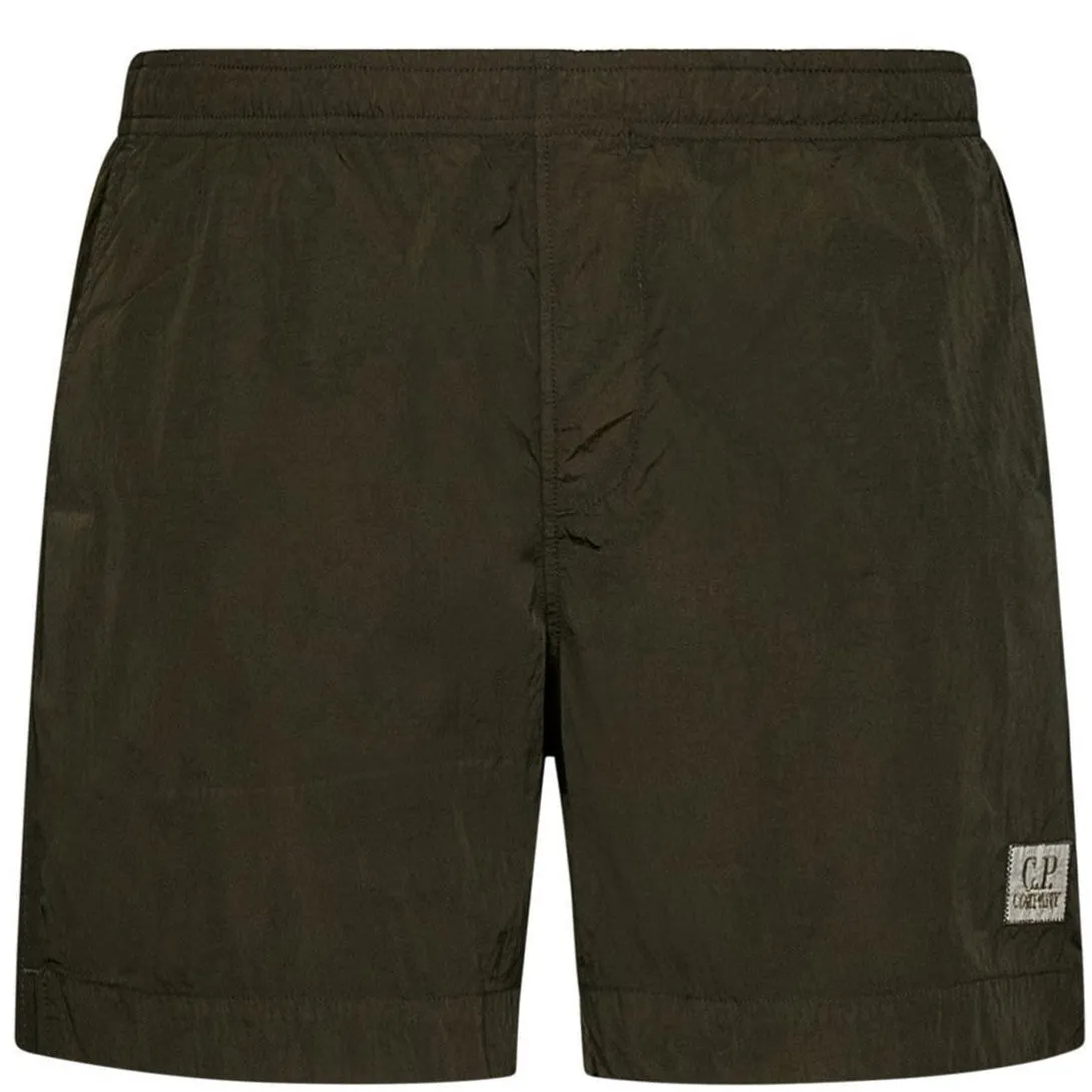 CP Company Chrome-R Stitch Logo Swimshorts