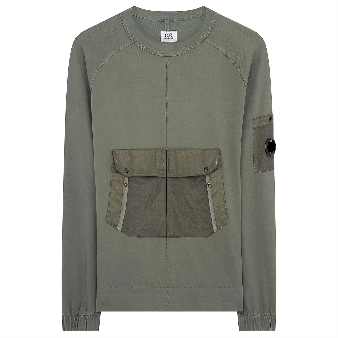 C.P. Company Khaki Pocket Sweatshirt