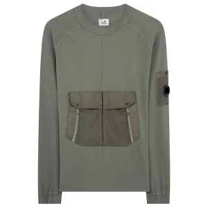 C.P. Company Khaki Pocket Sweatshirt
