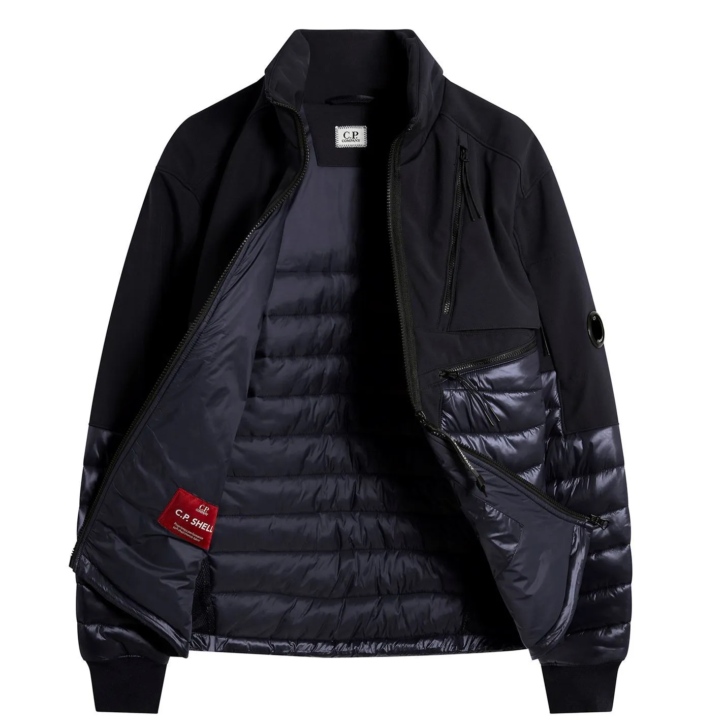 CP Company Navy Shell Mix Jacket