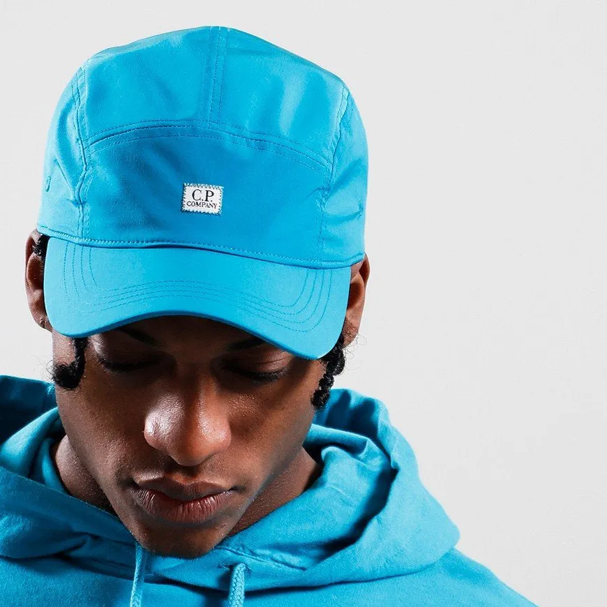 CP Company Nylon Logo Patch Cap