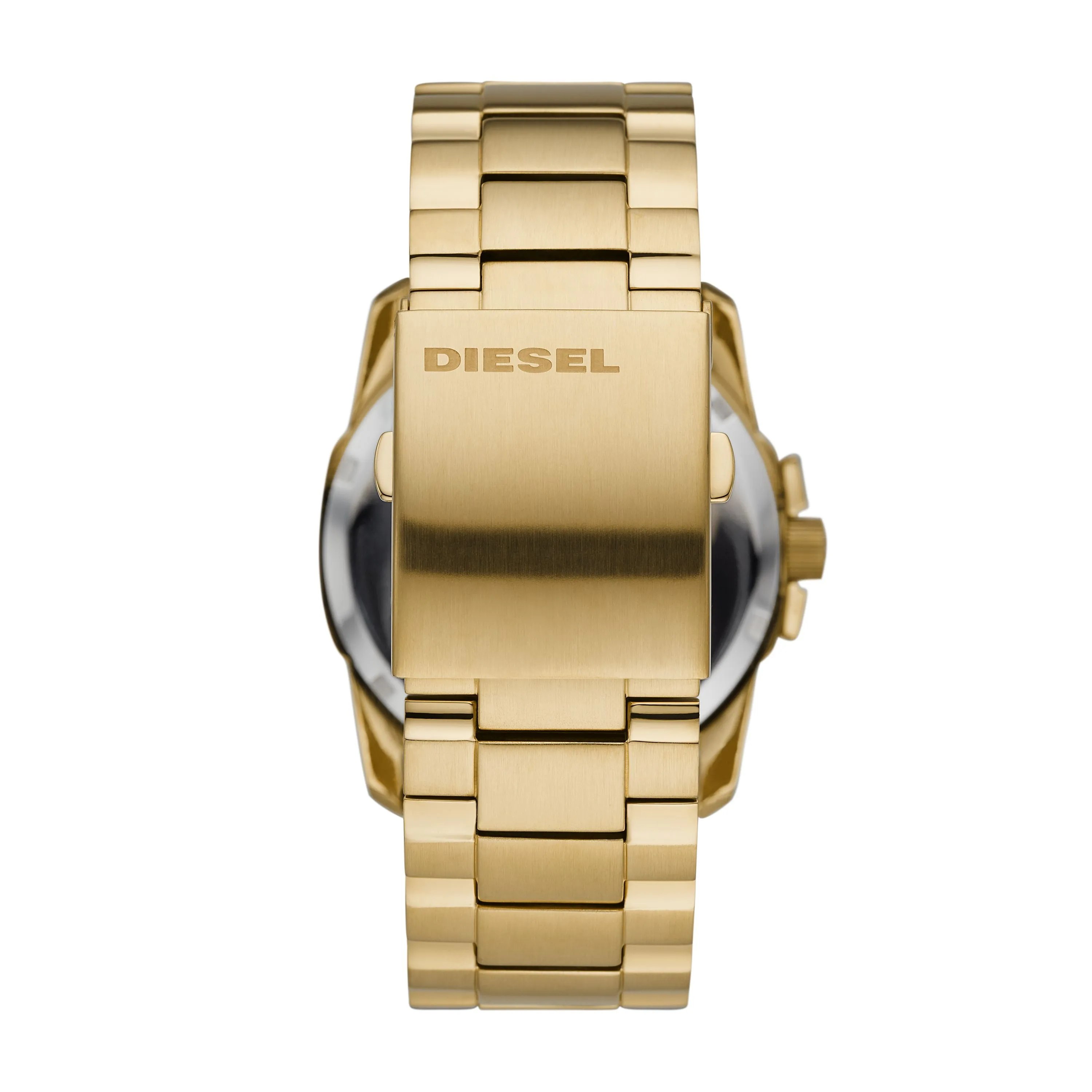Diesel Men's Master Chief Three-Hand Date, Gold-Tone Stainless Steel Watch