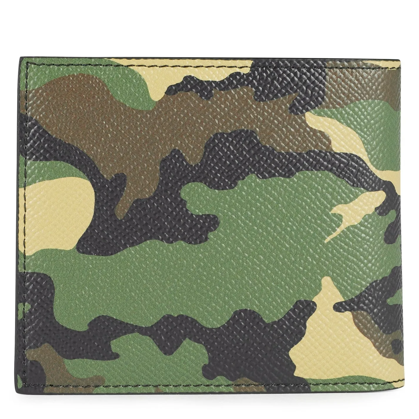 Dolce & Gabbana Camo Plaque Wallet