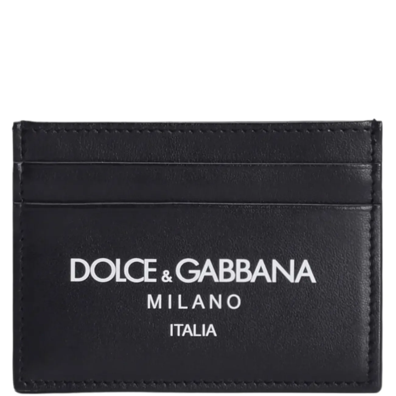 Dolce & Gabbana Navy Logo Cardholer
