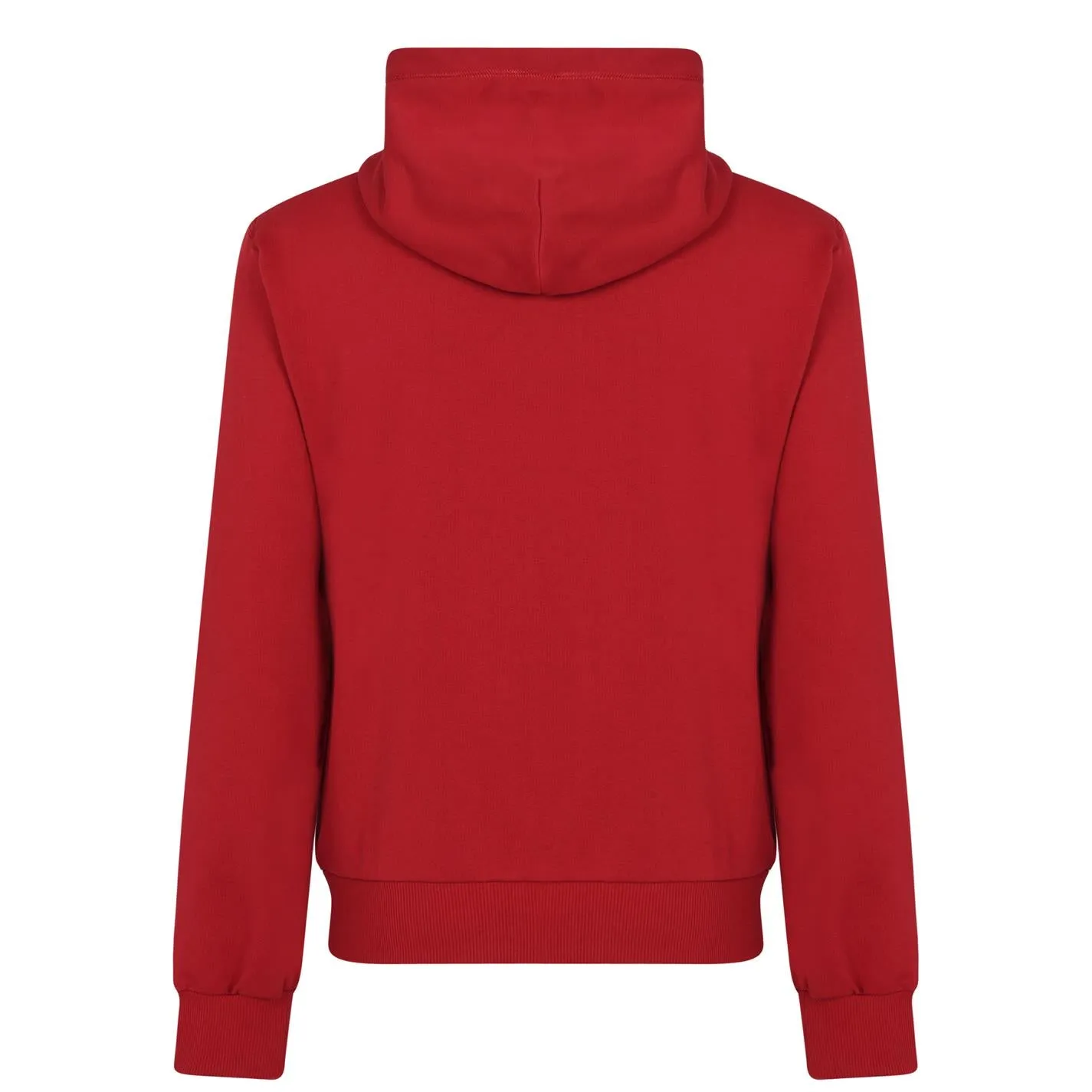 Dolce & Gabbana Red Plaque Hoodie