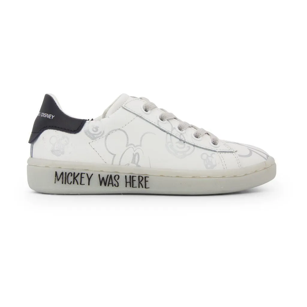 Fainted Silver Mickey Sneakers