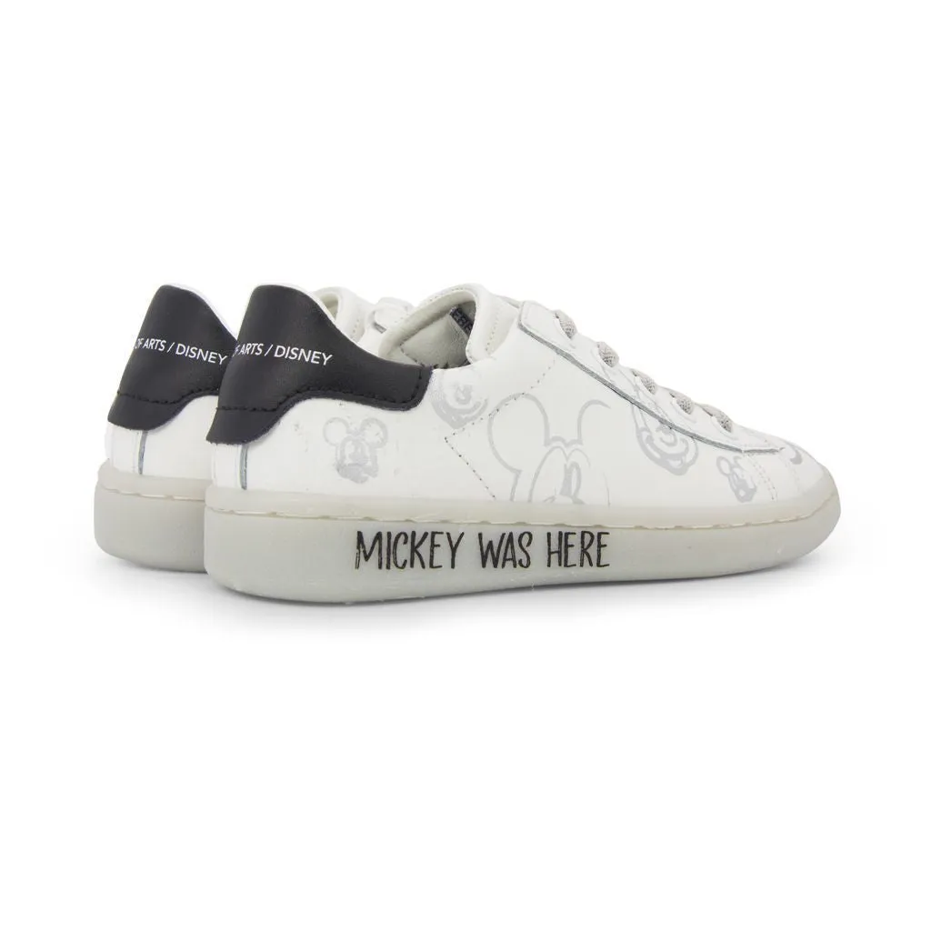 Fainted Silver Mickey Sneakers