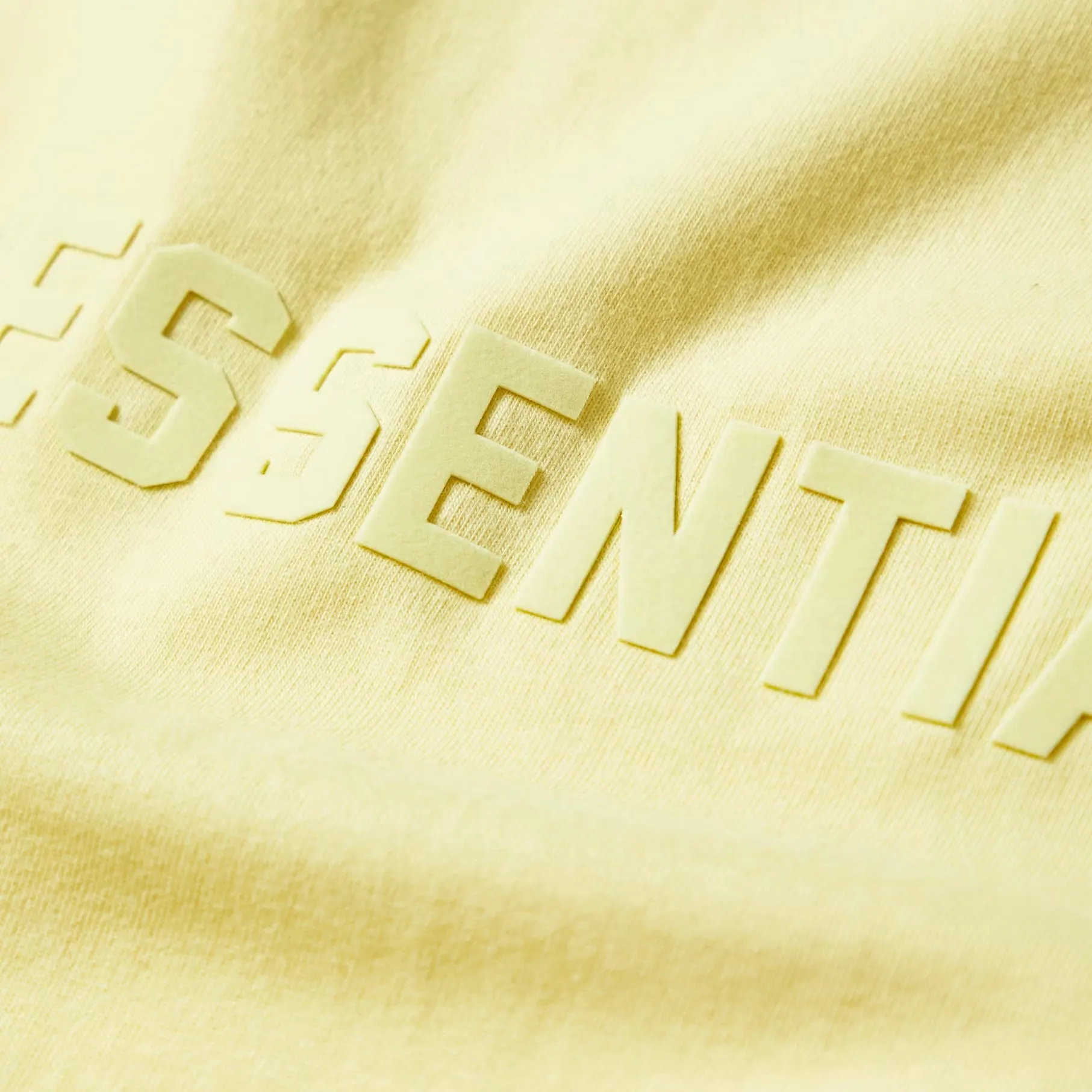 Fear of God Essentials Yellow T-Shirt