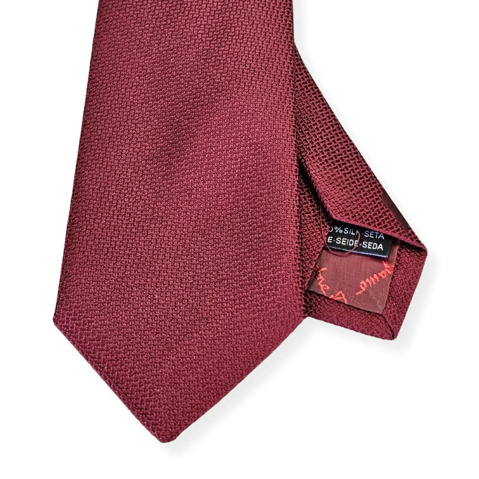 Ferragamo 3-Zero Tie Red