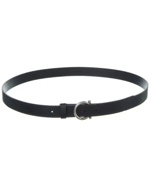 Ferragamo Gancini Leather Belt