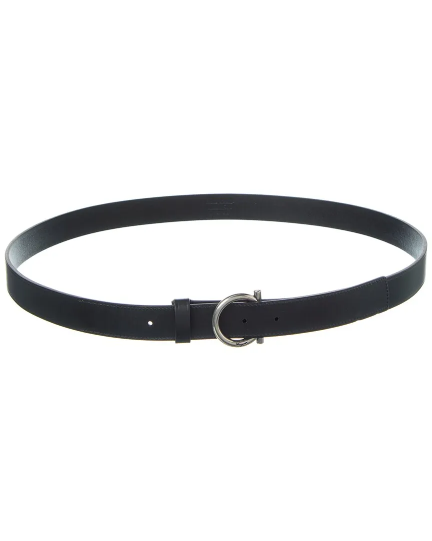 Ferragamo Gancini Leather Belt