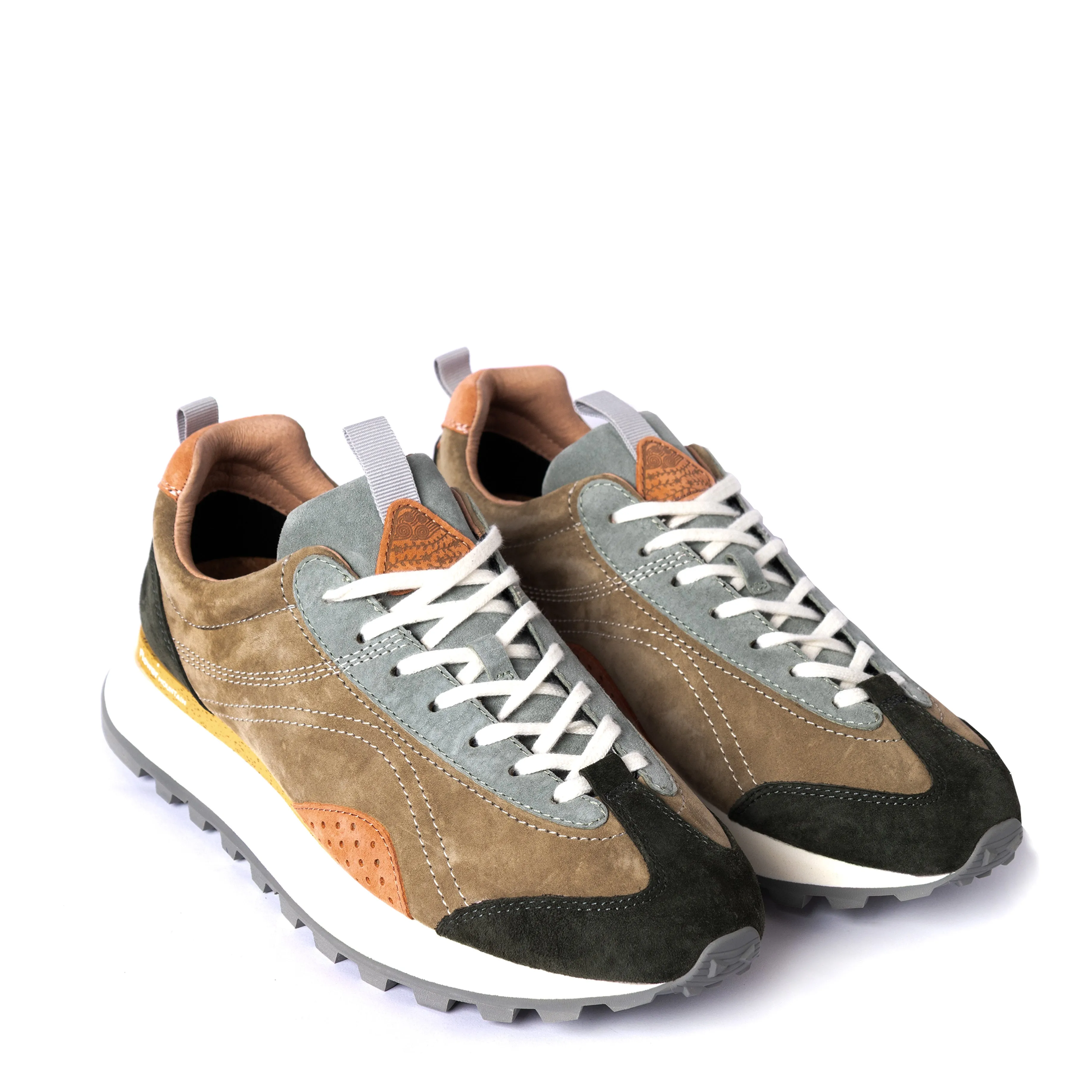 Flower Mountain New Asuka Uni Militare / Grey / Light Green