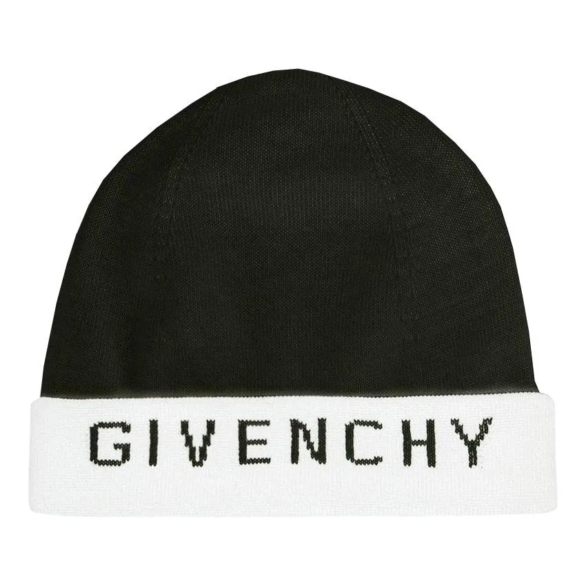 Givenchy Black & White Reversible Beanie